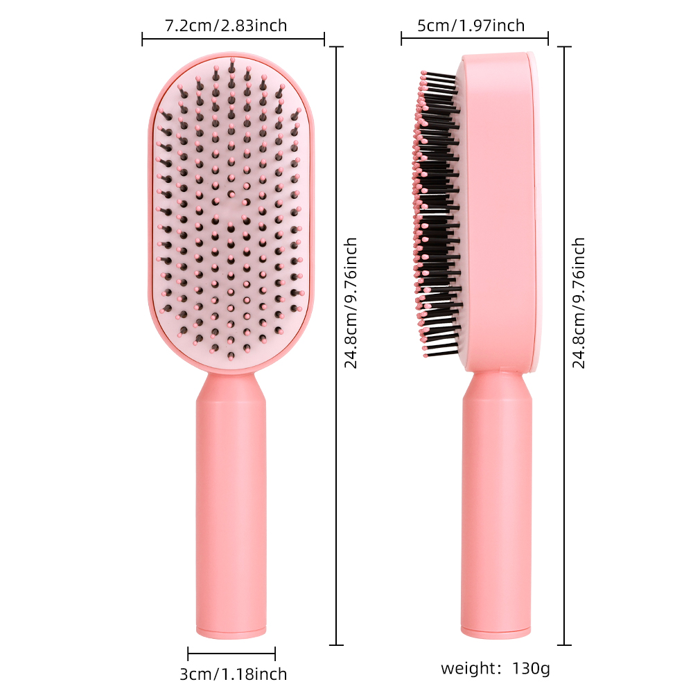 One Click Clean Hair Brush